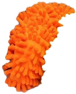 1pcs 5 Kleuren Dust Mop Slipper Huis Cleaner Lui Floor Afstoffen Cleaning Foot Schoen Stofkap Mop Slipper oranje