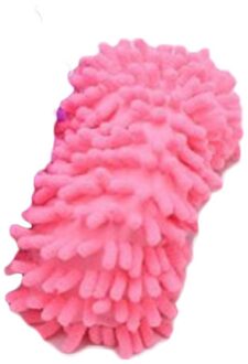 1pcs 5 Kleuren Dust Mop Slipper Huis Cleaner Lui Floor Afstoffen Cleaning Foot Schoen Stofkap Mop Slipper roze