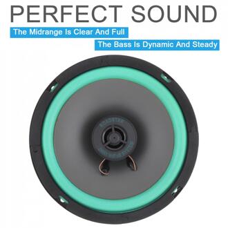 1pcs 6.5 Inch 167 mm 80W 88dB 2 Weg Auto Coaxiale Luidspreker 12V Voertuig Deur Auto Audio muziek Stereo Frequentie Hifi Luidsprekers