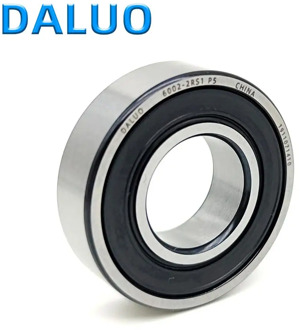 1PCS 6002-2RS1 P5 15X32X9 DALUO Bearing 6002 6002RS 6002-2RS ABEC-5 Single Row Deep Groove Ball Bearings Metric