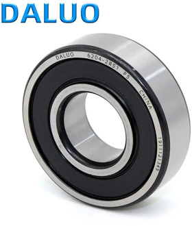 1PCS 6204-2RS1 P5 20X47X14 DALUO Bearing 6204 6204RS 6204-2RS ABEC-5 Single Row Deep Groove Ball Bearings Metric