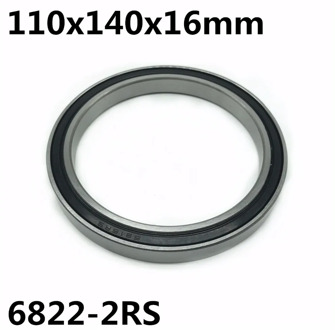 1pcs 6822-2RS 110x140x16 mm The high quality of ultra-thin deep groove ball bearings 6822RS 6822