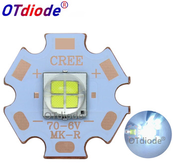 1PCS 7070 20W 6V12V Led replace Cree XHP70.2 XHP50.2 LED Emitter Cool White 6500K Car Light Diode Chip Light with Copper PCB