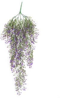 1Pcs 80Cm Kunstbloemen Wijnstok Lvy Leaf Muur Opknoping Simulatie Zijden Nep Bloemen Planten Vine Home Party Bruiloft decoratie