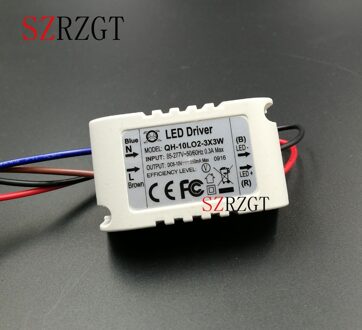 1Pcs 900mA 10W Led Driver Ac 110V 220V Naar Dc 6-10V Voeding voor 10W High Power Rood Wit Led Chip