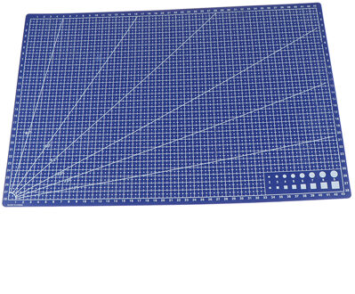 1Pcs A3 Pvc Rechthoekige Snijden Mat Grid Line Tool Plastic 45 Cm X 30 Cm