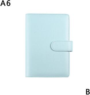 1Pcs A5 A6 Klassieke Losse Blad Handbook Shell Bindmiddel Ring Planner Cover Maandelijkse Dagboek Multifunctionele Briefpapier Notebook We J8I2