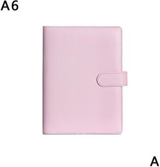1Pcs A5 A6 Klassieke Losse Blad Handbook Shell Bindmiddel Ring Planner Cover Maandelijkse Dagboek Multifunctionele Briefpapier Notebook We J8I2