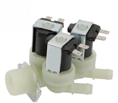1PCS AC 220V G3/4 Inch Magneetventiel 3 Way Electric Magneetventiel Water Inlaat N/ C Normale Elektrische Magneetventiel
