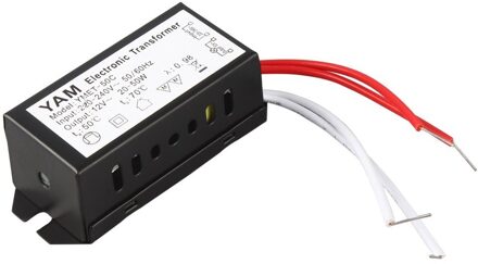 1Pcs Ac 220V Naar 12V Kortsluiting Bescherming Halogeenlamp Elektronische Transformator Voeding Led Driver