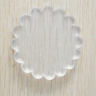 1Pcs Acryl Transparante Klei Aardewerk Sculptuur Tool 8 Vorm Kunstnijverheid Levert Werkbank Druk Plaat chrysanthemum