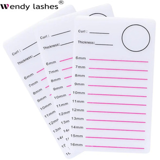 1Pcs Acrylic Eyelashes Display Palette Extensions Pallet & Lash Glue Pad Eyelash Stand Holder Lashes Extension Makeup Tools cils