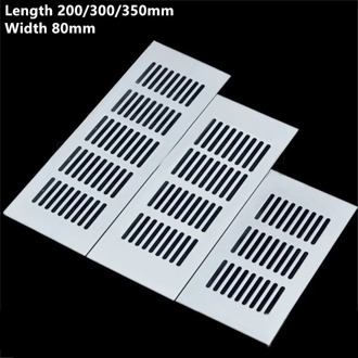 1pcs Aluminium Alloy Air Vent Grille Cover Hardware Ventilation Grille Accessory Perforated Sheet for Plate Cabinet Mesh Hole