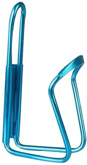 1Pcs Aluminium Mountain Fiets Dubbele Waterfleshouder Cage Rack Fietsen Houder Outdoor Fiets Fles Houder Accessoire blauw