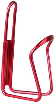 1Pcs Aluminium Mountain Fiets Dubbele Waterfleshouder Cage Rack Fietsen Houder Outdoor Fiets Fles Houder Accessoire Rood