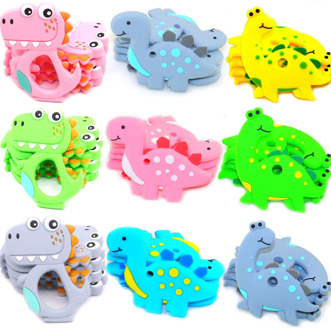 1Pcs Animal Shape Silicone Teether BPA Free Baby Teething Cute&Soft Chewable Teething Nursing For Teething Baby