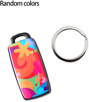 1Pcs Anti-Verloren Alarm Key Finder Locator Sleutelhanger Whistle Sound Mini Key Finder Draadloze Fluitje Key Finder Kleur willekeurige