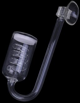 1Pcs Aquarium CO2 Diffuser Planten Glazen Tank Verstuiver Solenoid Regulator Moss Ozon Verstuiver Spiraal Glazen Buis Huisdier Product