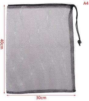 1Pcs Aquarium Filter Zak Aquarium Netje Netto Vijver Bio Bal Actieve Carbon Isolatie Opslag A4