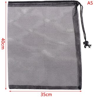 1Pcs Aquarium Filter Zak Aquarium Netje Netto Vijver Bio Bal Actieve Carbon Isolatie Opslag A5