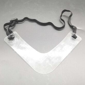 1Pcs Arrivals Mannen Baard Vormgeven Styling Sjabloon Kam Transparante Mannen Baarden Kammen Schoonheid Tool Voor Haar Baard Trim sjablonen A2