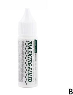 1Pcs Art Masking Vloeistof Verblijf Wit Pigment Cover Office Leveringen Vloeibare Briefpapier School P2W0 Waterco Buis pai M7C8 18ml