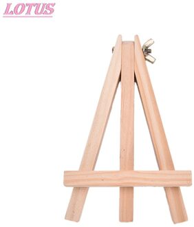 1Pcs Artist Houten Schildersezel Houten Bruiloft Nummer Plaats Naam Card Stand Display Houder Frame Voor Party Desk Decor 9*15Cm