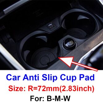 1Pcs Auto Anti Slip Cup Pad Auto Interieur Decoratie Voor Vw Volkswagen Cc Tiguan Eos T-ROC Golf 4 5 6 7 Sharan 7N Passat B5 B6 B7