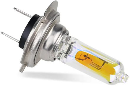 1pcs Auto Lamp H7 55W 2300K Car Halogen HeadLights h7 12V Super bright Yellow Golden Eyes 2300K halogen Car Styling