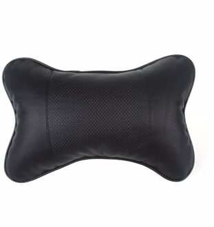 1Pcs Auto Nek Hoofdsteun Kussen Auto Accessoires Kussen Auto Seat Hoofd Ondersteuning Nek Protector Automobiles Seat Neksteun zwart