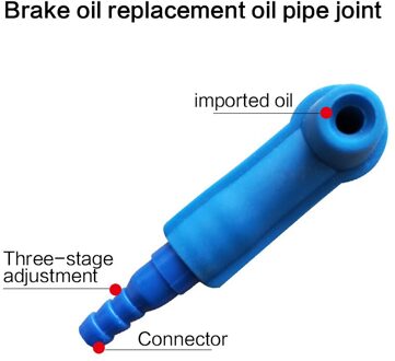 1Pcs Auto Remsysteem Vloeistof Connector Kit Olie Afgevoerd Quick Exchange Tool Olie Vullen Apparatuur Motorolie Trechter