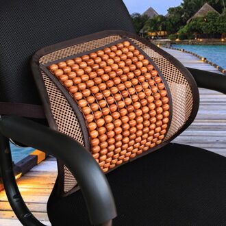 1Pcs Auto Stoel Terug Ondersteuning Massage Kussen Relief Lumbale Brace Auto Vrachtwagen Office Home Kussen Zitting Stoel Lumbale Terug houder