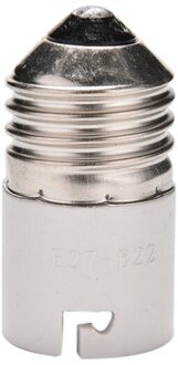1Pcs B22 Om E27 Base Brandwerende Holder Adapter Converter Socket Change Led Licht Lamp