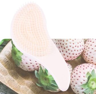 1Pcs Baby Kinderen En Vrouwen Verstrikt Haar Kam Kam Salon Zachte Anti-Statische Borstel Tangled Nat Droog Haren handvat Krul Ivoor