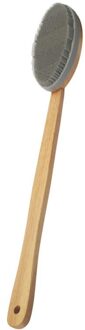 1Pcs Bad Borstel Duurzaam Lichtgewicht Lange Hout Douche Borstel Eiken Bad Borstel Voor Man