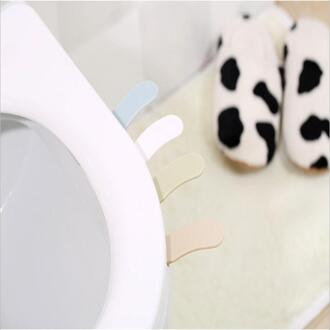 1pcs Bad Seat Toilet Seat Lifter Toilet Seat Cover Lifter Handvat Raak Hygiënisch Schoon Levert CoverToilet Seat Lifter lucht blauw