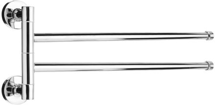 1Pcs Badkamer Handdoek Houder Rvs Swivel 2/3/4 Swing Arm Bar Rails Rack Wall Mounted hanger 2 arm