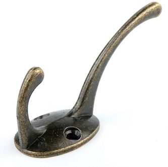 1Pcs Badkamer Keuken Kamer Doek Handdoekenrek Jas Hoed Holder Supply Zinklegering Opslag Haak Vintage Muur Hanger Schroef Haken BE