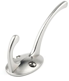 1Pcs Badkamer Keuken Kamer Doek Handdoekenrek Jas Hoed Holder Supply Zinklegering Opslag Haak Vintage Muur Hanger Schroef Haken SV