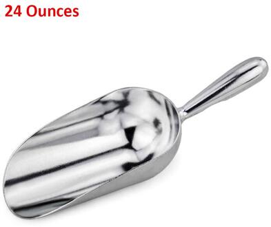 1Pcs Bar Ice Scoop Maatlepel Roestvrij Staal Voedsel Snoep Scoop Spice Schop Bar Keuken Koken Tool Gedroogd Fruit scoopp 10x27.5cm