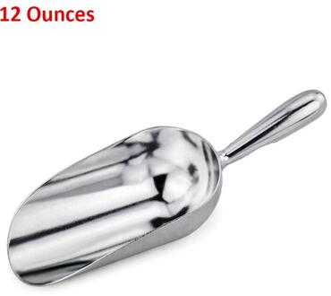 1Pcs Bar Ijsschep Roestvrij Staal Voedsel Meel Candy Scoop Spice Schop Bar Keuken Koken Tool Gedroogd Fruit Scoop 8x22.3cm