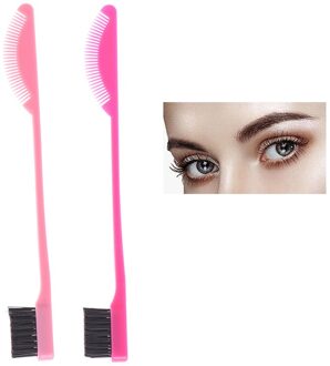 1Pcs Beauty Double Side Edge Haar Kam Controle Haar Borstel Voor Haar Styling Salon Professionele Accessoires Haar Borstel