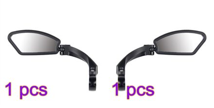 1Pcs Bike Achteruitkijkspiegel Universele Verstelbare Stuur Mtb Weg Mountainbike Veiligheid Achteruitkijkspiegels Fiets Accessoires 1 paar
