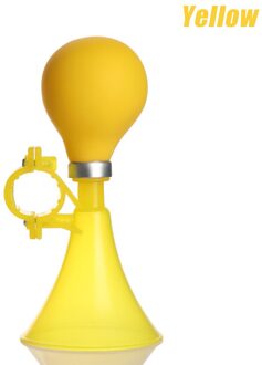 1Pcs Bike Air Horn Veiligheid Road Fiets Kinderen Fiets Stuur Bell Ring Fietsbel Luid Bike Bells Fiets Accessoires geel