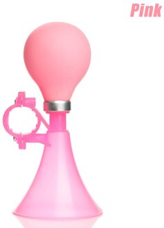 1Pcs Bike Air Horn Veiligheid Road Fiets Kinderen Fiets Stuur Bell Ring Fietsbel Luid Bike Bells Fiets Accessoires Roze