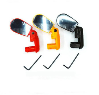 1PCS Bike Rearview Mirror Bicycle Accessories Cycling Mountain Bike Handlebar Wide Angle Rear Rotate View Mirrors for Bicycles