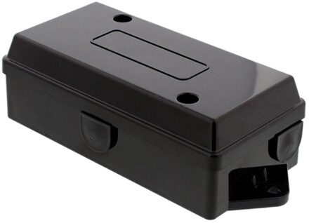 1Pcs Black 7-Way Trailer Draad Junction Box Camper Truck Weer Proof RV Light Cord Plug