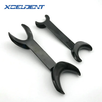 1pcs Black T-Shape Mouth Openers Intraoral Cheek Lip Retractor Opener Double Head Orthodontic Teeth Mouth Opener Dentist Tool