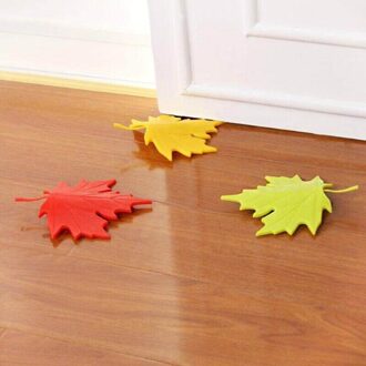 1Pcs Blad Bladeren Vormen Veiligheidshek Deurstopper Kinderen Veiligheid Woondecoratie Baby Leaf Veiligheid Bescherming Deuren
