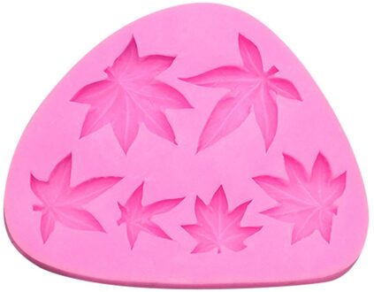 1Pcs Blad Siliconen Zachte Snoep Mold Cake Decorating Tool Chocolade Zachte Candy Mold Fondant Cake Decorating Tool